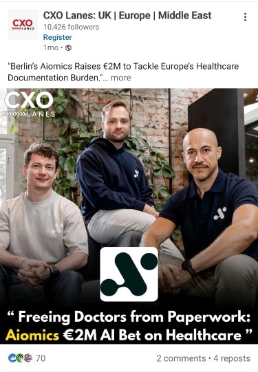 Company news example 2