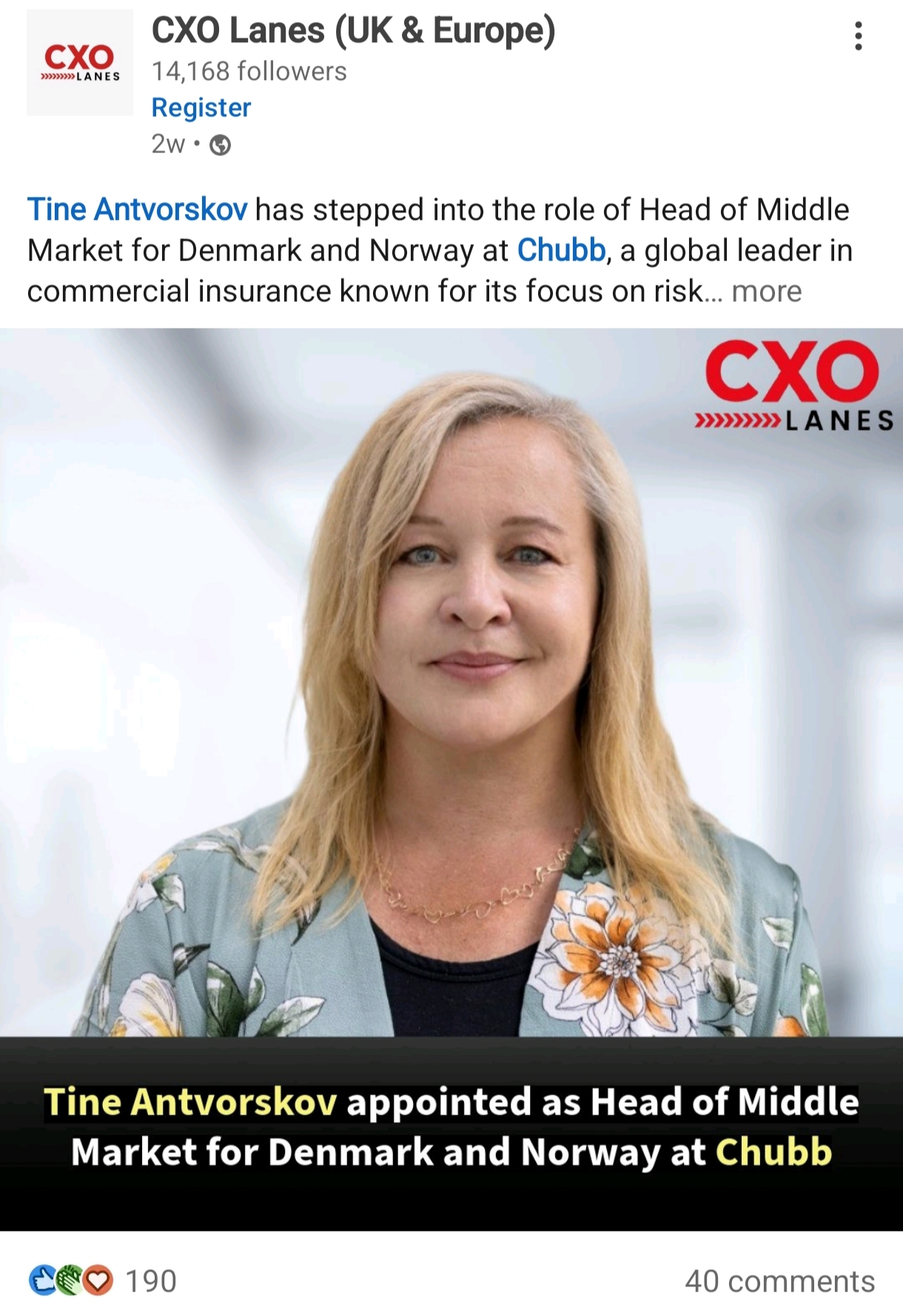 Career announcement example 12