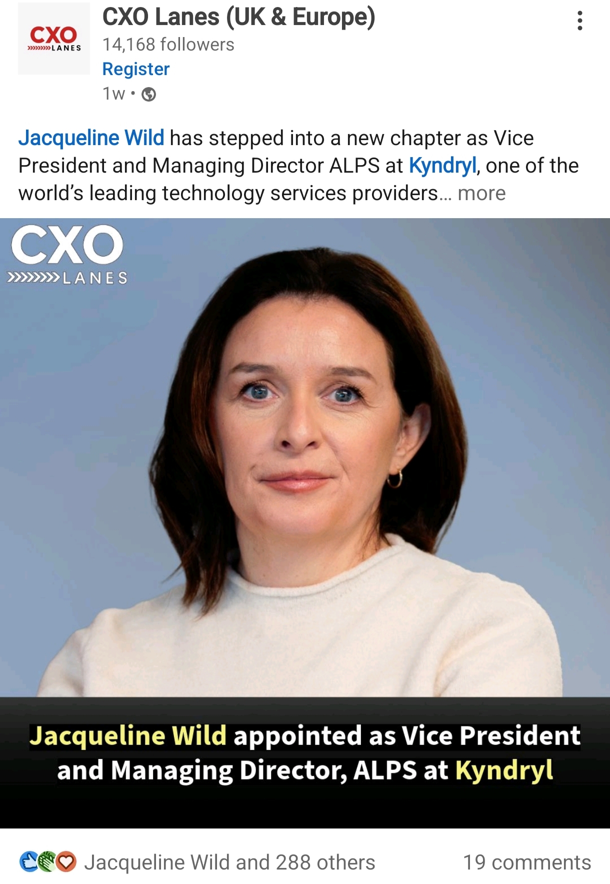 Career announcement example 11